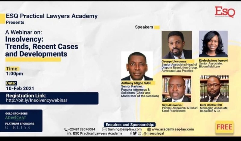 Insolvency: Trends, Recent Cases and Developments